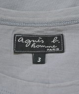 Agnes b. homme（アニエスベーオム）Tシャツ・カットソー グレー サイズ:3(L位) メンズ/2200674097421