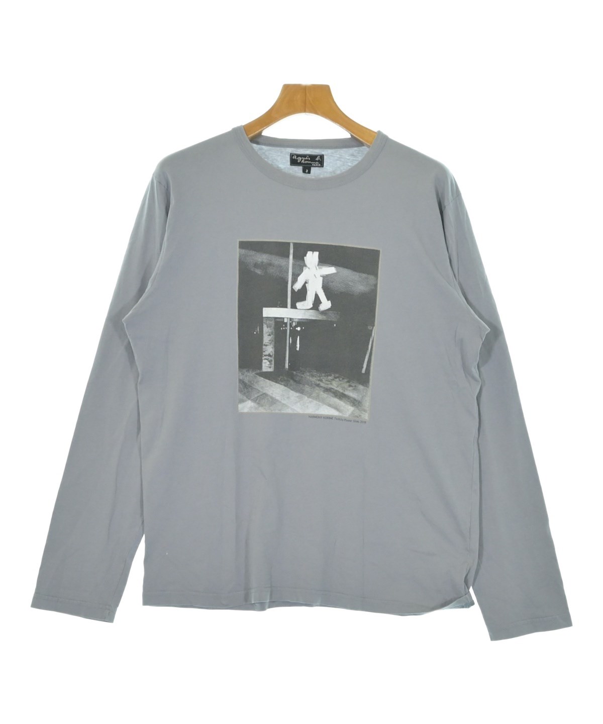 Agnes b. homme（アニエスベーオム）Tシャツ・カットソー グレー 