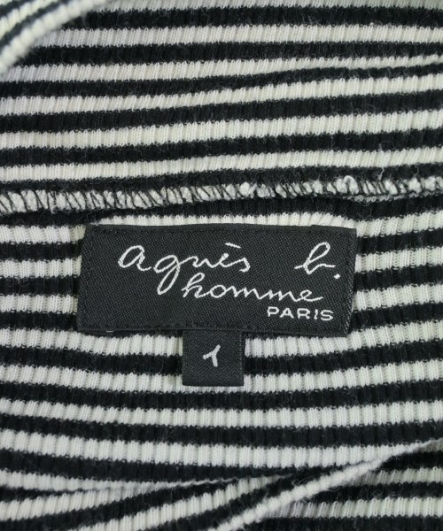 Agnes b. homme（アニエスベーオム）ニット・セーター 黒 サイズ:1(S位) メンズ/2200695726058