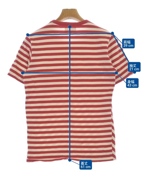 Agnes b. homme（アニエスベーオム）Tシャツ・カットソー 白 サイズ:0(XS位) メンズ/2200698914063