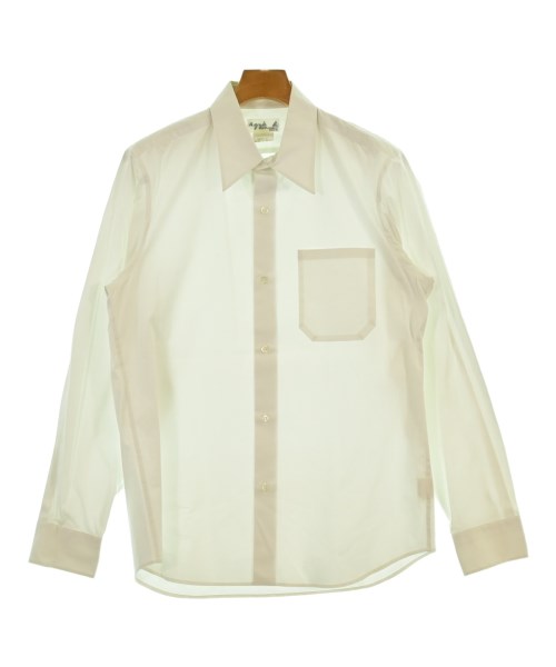 Agnes b. homme(アニエスベーオム)カジュアルシャツ 白 サイズ:40(L位)/2200654208212