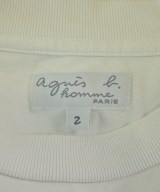 Agnes b. homme（アニエスベーオム）Tシャツ・カットソー 白 サイズ:2(M位) メンズ/2200628211064
