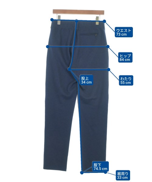 Agnes b. homme（アニエスベーオム）スラックス 紺 サイズ:0(XS位) メンズ/2200651445054