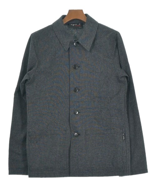 Agnes b. homme(アニエスベーオム)カジュアルジャケット 黒 サイズ:46(M位)/2200657487010