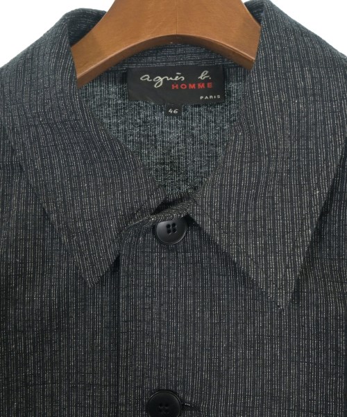 Agnes b. homme（アニエスベーオム）カジュアルジャケット 黒 サイズ:46(M位) メンズ/2200657487010