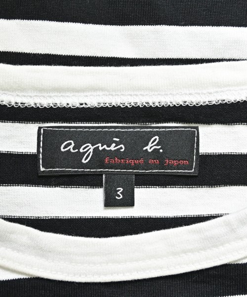 Agnes b. homme（アニエスベーオム）Tシャツ・カットソー 黒 サイズ:3(L位) メンズ/2200656448043