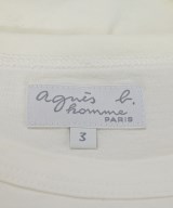 Agnes b. homme（アニエスベーオム）Tシャツ・カットソー 白 サイズ:3(L位) メンズ/2200654222058