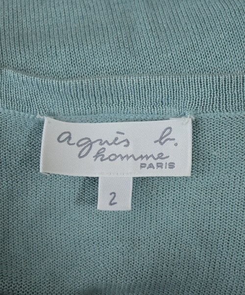 Agnes b. homme（アニエスベーオム）ニット・セーター 青 サイズ:2(M位) メンズ/2200658273056