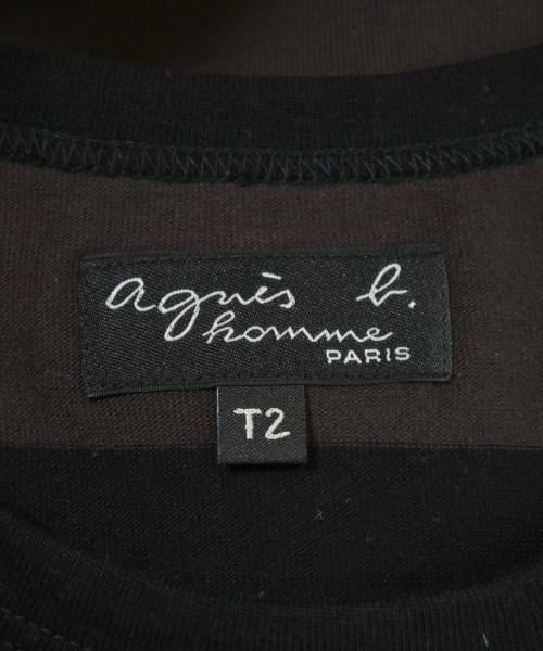Agnes b. homme（アニエスベーオム）Tシャツ・カットソー 茶 サイズ:2(M位) メンズ/2200713204094