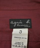 Agnes b. homme（アニエスベーオム）カジュアルシャツ 赤 サイズ:3(L位) メンズ/2200713304091