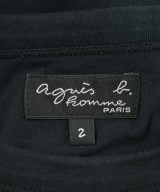 Agnes b. homme（アニエスベーオム）Tシャツ・カットソー 黒 サイズ:2(M位) メンズ/2200713307016