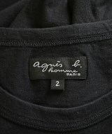 Agnes b. homme（アニエスベーオム）Tシャツ・カットソー 黒 サイズ:2(M位) メンズ/2200712838252