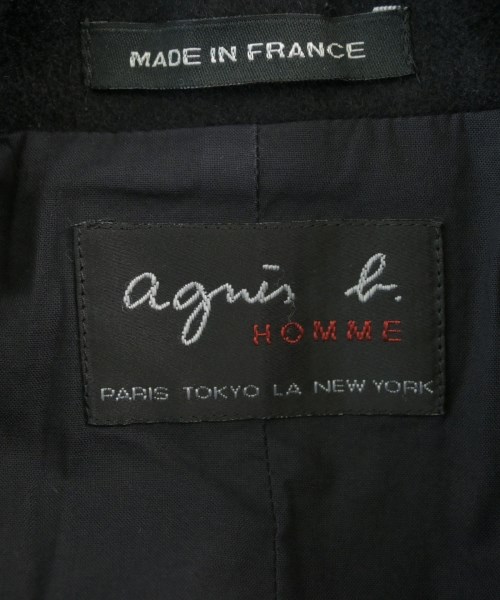 Agnes b. homme（アニエスベーオム）ピーコート 黒 サイズ:0(XS位) メンズ/2200645752014