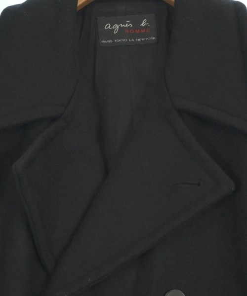 Agnes b. homme（アニエスベーオム）ピーコート 黒 サイズ:0(XS位) メンズ/2200645752014