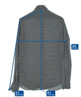 Agnes b. homme（アニエスベーオム）カジュアルシャツ 黒 サイズ:36(XS位) メンズ/2200627502040