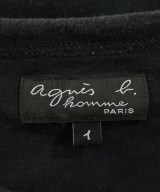 Agnes b. homme（アニエスベーオム）Tシャツ・カットソー 黒 サイズ:1(S位) メンズ/2200639295022
