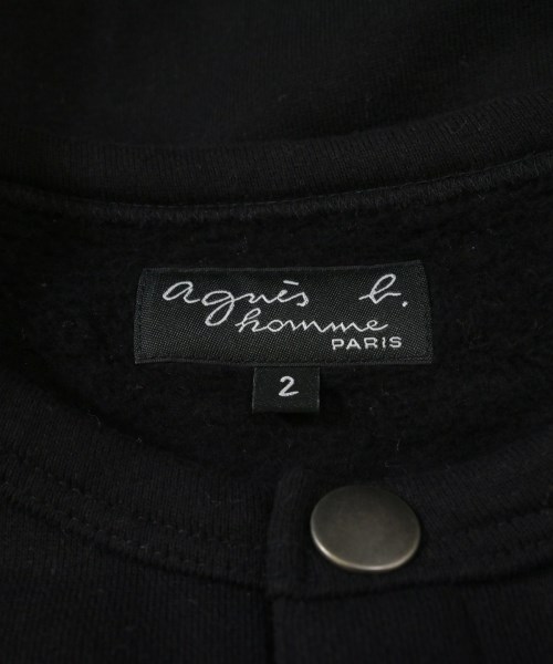 Agnes b. homme（アニエスベーオム）スウェット 黒 サイズ:2(M位) メンズ/2200647885024