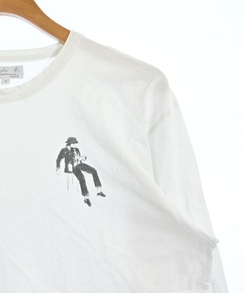 Agnes b. homme（アニエスベーオム）Tシャツ・カットソー 白 サイズ:1(S位) メンズ/2200649601073
