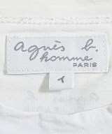 Agnes b. homme（アニエスベーオム）Tシャツ・カットソー 白 サイズ:1(S位) メンズ/2200649601073
