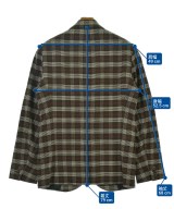 Agnes b. homme（アニエスベーオム）テーラードジャケット 茶 サイズ:48(L位) メンズ/2200649601097