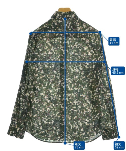 Agnes b. homme（アニエスベーオム）カジュアルシャツ 緑 サイズ:36(XS位) メンズ/2200636134614