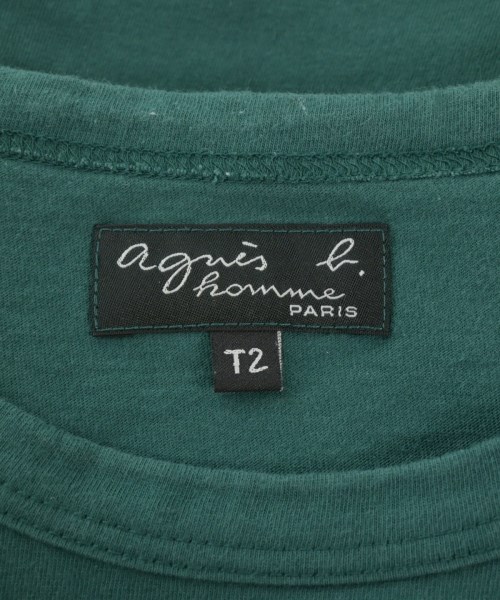 Agnes b. homme（アニエスベーオム）Tシャツ・カットソー 緑 サイズ:2(M位) メンズ/2200643243064