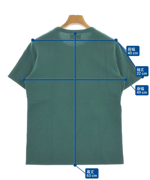 Agnes b. homme（アニエスベーオム）Tシャツ・カットソー 緑 サイズ:2(M位) メンズ/2200643243064