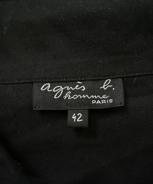 Agnes b. homme（アニエスベーオム）その他 黒 サイズ:42(XS位) メンズ/2200654283134