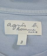 Agnes b. homme（アニエスベーオム）Tシャツ・カットソー 青 サイズ:3(L位) メンズ/2200702990045