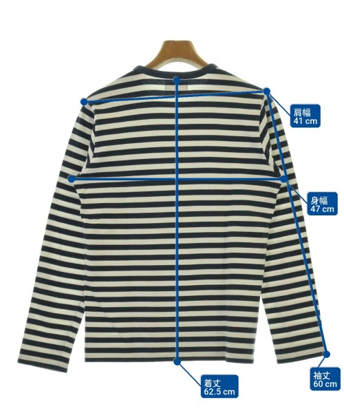 Agnes b. homme（アニエスベーオム）Tシャツ・カットソー 紺 サイズ:1(S位) メンズ/2200708699096