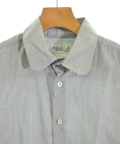 Agnes b. homme（アニエスベーオム）カジュアルシャツ グレー サイズ:42(M位) メンズ/2200663011018