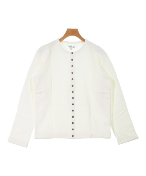 Agnes b. homme(アニエスベーオム)カーディガン 白 サイズ:T1(S位)/2200666889133