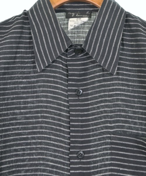 Agnes b. homme（アニエスベーオム）カジュアルシャツ 黒 サイズ:38(S位) メンズ/2200671440022