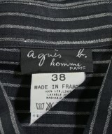 Agnes b. homme（アニエスベーオム）カジュアルシャツ 黒 サイズ:38(S位) メンズ/2200671440022