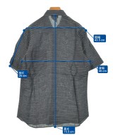 Agnes b. homme（アニエスベーオム）カジュアルシャツ 黒 サイズ:38(S位) メンズ/2200671440022