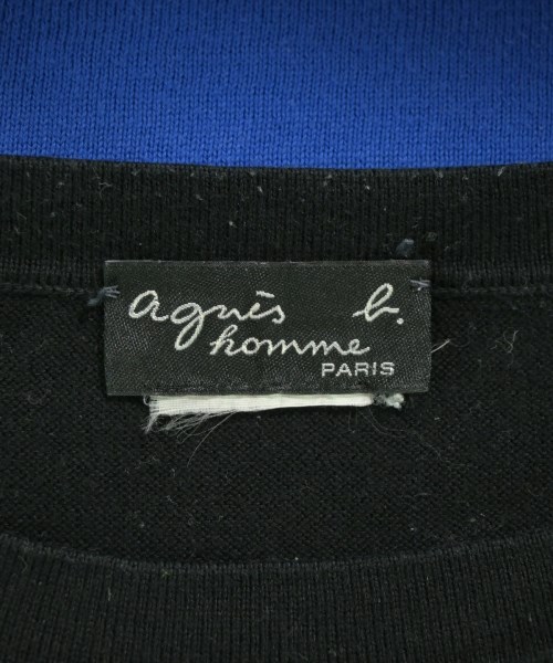Agnes b. homme（アニエスベーオム）Tシャツ・カットソー 黒 サイズ:-(S位) メンズ/2200721203027