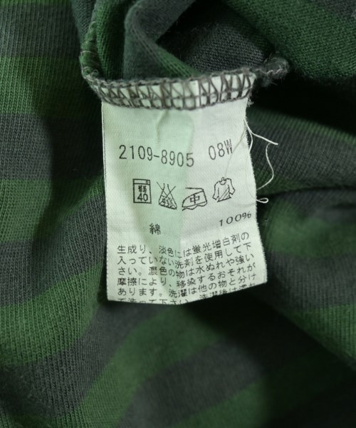 Agnes b. homme（アニエスベーオム）Tシャツ・カットソー 緑 サイズ:-(S位) メンズ/2200721203058