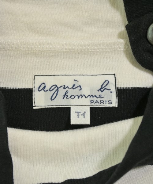 Agnes b. homme（アニエスベーオム）Tシャツ・カットソー 黒 サイズ:T1(S位) メンズ/2200721203065