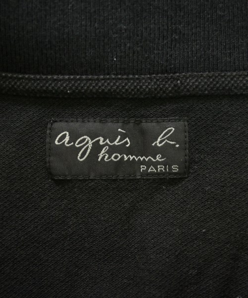 Agnes b. homme（アニエスベーオム）ポロシャツ 黒 サイズ:-(XS位) メンズ/2200717797158