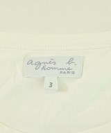 Agnes b. homme（アニエスベーオム）Tシャツ・カットソー 白 サイズ:3(L位) メンズ/2200723061038