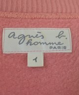 Agnes b. homme（アニエスベーオム）スウェット ピンク サイズ:1(S位) メンズ/2200725186098