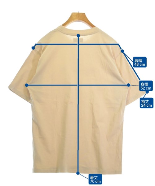 Agnes b. homme（アニエスベーオム）Tシャツ・カットソー ベージュ サイズ:1(S位) メンズ/2200728660014