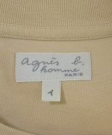 Agnes b. homme（アニエスベーオム）Tシャツ・カットソー ベージュ サイズ:1(S位) メンズ/2200728660014