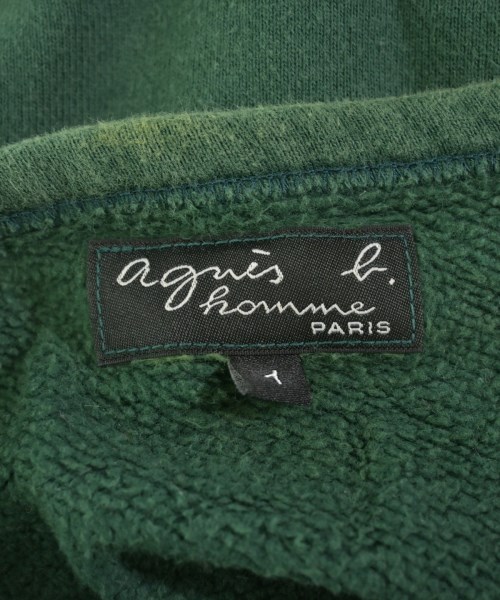 Agnes b. homme（アニエスベーオム）Tシャツ・カットソー 緑 サイズ:1(S位) メンズ/2200728734050