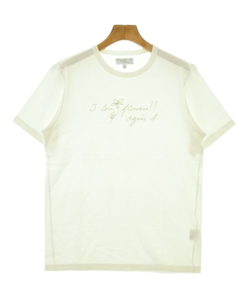 Agnes b. homme（アニエスベーオム）Tシャツ・カットソー 白 サイズ:1(S位) レディース/2200678464083