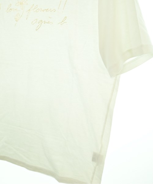Agnes b. homme（アニエスベーオム）Tシャツ・カットソー 白 サイズ:1(S位) レディース/2200678464083