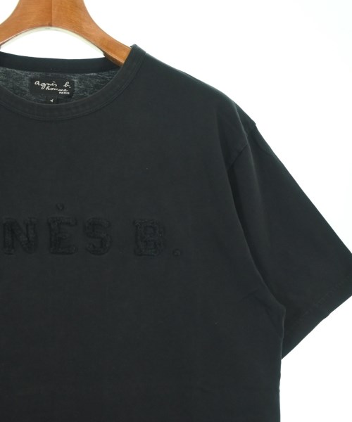 Agnes b. homme（アニエスベーオム）Tシャツ・カットソー 黒 サイズ:1(S位) メンズ/2200684295039