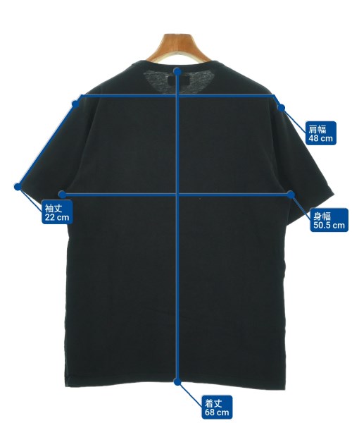 Agnes b. homme（アニエスベーオム）Tシャツ・カットソー 黒 サイズ:1(S位) メンズ/2200684295039