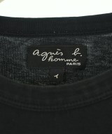 Agnes b. homme（アニエスベーオム）Tシャツ・カットソー 黒 サイズ:1(S位) メンズ/2200684295039