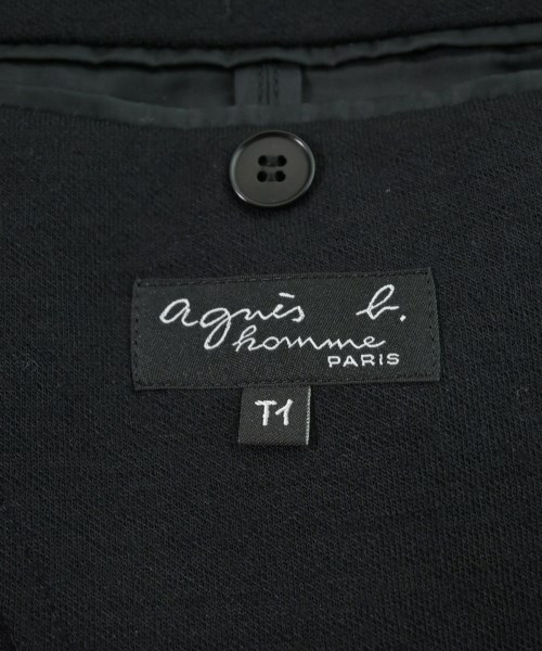 Agnes b. homme（アニエスベーオム）ジャケット 黒 サイズ:1(S位) メンズ/2200683911237